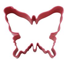 Picture of BUTTERFLY COOKIE CUTTER PINK 8.3CM